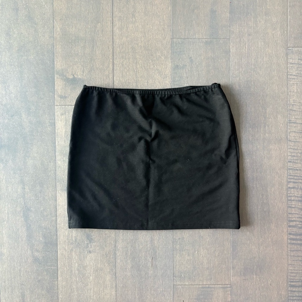 Edikted Black Mini Skirt